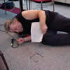 miekal on the floor