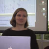 aya presents her work
